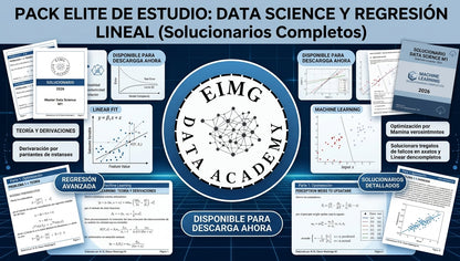 Pack 2 Modelos de Exámenes: Tópicos Data Science